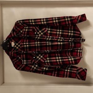 TNA flannel shirt, size large
